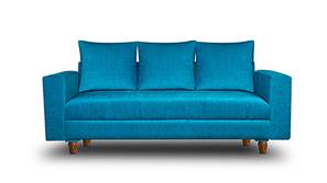 Rio Milan Fabric Sofa (Sky Blue)