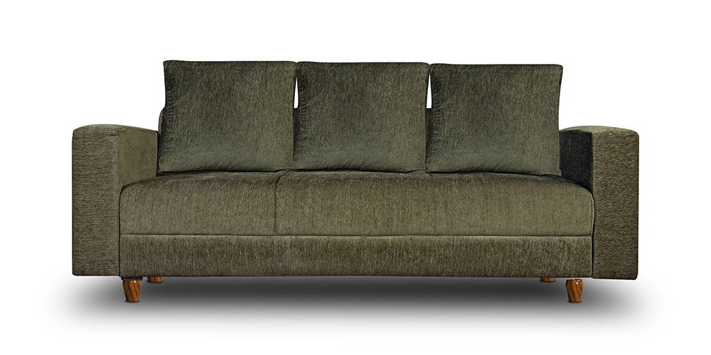 Rio Milan Fabric Sofa (Green) by Urban Ladder - - 