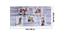 Tayhaa White Wooden Board Collage Photo Frame (White) by Urban Ladder - Design 1 Dimension - 728643