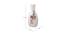 White Beautiful and Serene Vase VAS210374 (White) by Urban Ladder - Design 1 Dimension - 728651