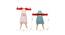 Colourful Polyraisin and Wood Cow pair showpiece (Multicolored) by Urban Ladder - Design 1 Dimension - 728655