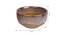 Handpainted Ceramic Bowl Set of 2 in Mustard (Brown) by Urban Ladder - Design 1 Dimension - 728662