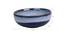 Awsome Blue Ceramic Bowl (Blue) by Urban Ladder - Design 1 Dimension - 728671