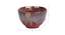 Fiery Red Ceramic Bowl Set of 2 (Red) by Urban Ladder - Design 1 Dimension - 728673