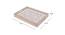 Beige & White Printed Wooden Tray (Beige) by Urban Ladder - Design 1 Dimension - 728712