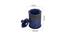 Cylindrical Handcrafted Ceramic Storage Jar (Blue) by Urban Ladder - Image 1 Design 1 - 728721