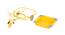 Decorative Bike Tray (Yellow) by Urban Ladder - Rear View Design 1 - 728728