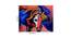 Multicolor Deep Shades Horse Canvas Painting (Multicoloured) by Urban Ladder - Design 1 Dimension - 728735