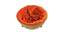 Fabric Multipurpose Basket (Orange) by Urban Ladder - Ground View Design 1 - 728769