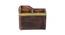 Cutlery Holder Handcrafted in Wood with Ceramic Tile (Brown) by Urban Ladder - Ground View Design 1 - 728782