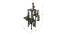 Tribal Musicians in Sitting Position Wall Hanging WDMJ2110 (Gold) by Urban Ladder - Design 1 Dimension - 728786
