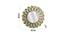Majestic Round Mirror Depicting The Sun (Gold) by Urban Ladder - Design 1 Dimension - 728795