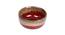 Handpainted Ceramic Bowl Set of 2 in Red (Red) by Urban Ladder - Ground View Design 1 - 728812