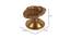 Hand Carved Brass Diya Set Of 2 (Brown) by Urban Ladder - Design 1 Dimension - 728862