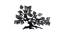 Vibrant birds and trees wall decor (Gold) by Urban Ladder - Rear View Design 1 - 728875