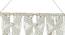 Hand Knotted Cotton Hanging for 3 Planters (White) by Urban Ladder - Ground View Design 1 - 729087