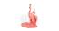 Cute Pink Flamingo Showpiece with Glass Bowl (Pink) by Urban Ladder - Ground View Design 1 - 729101