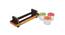 Wooden Tray with Three Big Glass Jar (Multicoloured) by Urban Ladder - Ground View Design 1 - 729134