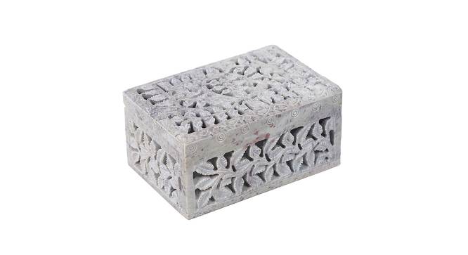Stone Jewellery Box (Multicoloured) by Urban Ladder - Design 1 Side View - 729153