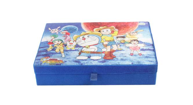 Wood Multipurpose Box BOX170906 (Blue) by Urban Ladder - Design 1 Side View - 729174