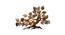 Vibrant birds and trees wall decor (Gold) by Urban Ladder - Ground View Design 1 - 729195