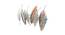 Horizontal Running Leaf Wall Art (Multicoloured) by Urban Ladder - Ground View Design 1 - 729203