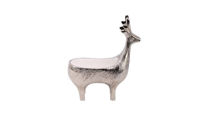 Deer Figurine Bowl (Silver & Golden) by Urban Ladder - Design 1 Side View - 729258