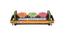 Wooden Tray with Three Big Glass Jar (Multicoloured) by Urban Ladder - Design 1 Side View - 729319
