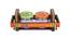 Wooden Tray with Two Big Glass Jar (Multicoloured) by Urban Ladder - Design 1 Side View - 729320