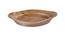 Pie Ceramic Platter set of 2 (Mustard) by Urban Ladder - Design 1 Side View - 729347