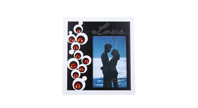 All-About-Love Photo Frame (Black & White) by Urban Ladder - Design 1 Side View - 729355