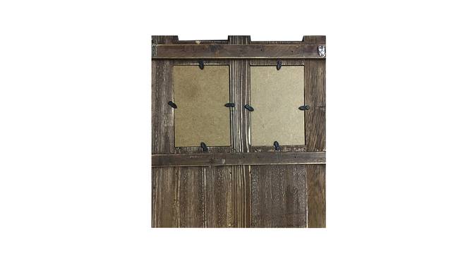 Wooden Blue Photo frame with Key Hooks (Blue) by Urban Ladder - Design 1 Side View - 729356