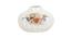Delicately Handcrafted Floral Design Ceramic Vase Set Of 3 (White) by Urban Ladder - Design 1 Side View - 729368