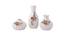 Three White Beautiful and Serene Vases (White) by Urban Ladder - Design 1 Side View - 729371