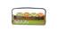 Snacks Containers with Wooden Tray (Brown) by Urban Ladder - Design 1 Side View - 729422
