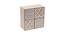 Beige Detailed and Cute Wooden Box (Brown) by Urban Ladder - Front View Design 1 - 729425