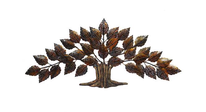 Ashoka Tree Leaf Wall Decor (Gold) by Urban Ladder - Design 1 Side View - 729451