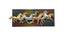 Esimple Running Horses Wall Art For Hallways (Multicoloured) by Urban Ladder - Design 1 Side View - 729459