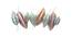 Horizontal Running Leaf Wall Art (Multicoloured) by Urban Ladder - Design 1 Side View - 729460