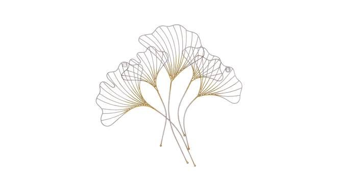 Multi-Finish Iron Wire Wall Decor (Silver) by Urban Ladder - Design 1 Side View - 729472