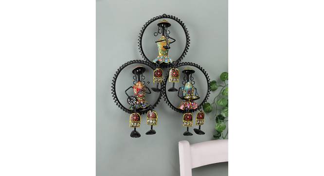 Tribal Musicians Wall Hanging WDMJ2139 (Multicoloured) by Urban Ladder - Design 1 Side View - 729479