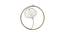 Golden Leaf Wall Hanging - set of 3 (Gold) by Urban Ladder - Design 1 Side View - 729481