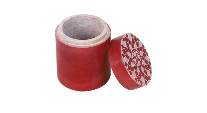 Reed Cylindrical Storage Box (Multicoloured) by Urban Ladder - Front View Design 1 - 729526