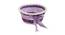 Plastic Multipurpose Basket BASK170906PU (Purple) by Urban Ladder - Front View Design 1 - 729538