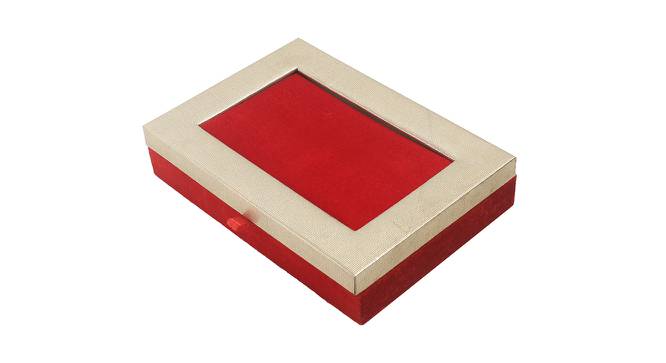 Wood Multipurpose Box BOX170908 (Red) by Urban Ladder - Front View Design 1 - 729540