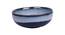 Awsome Blue Ceramic Bowl (Blue) by Urban Ladder - Front View Design 1 - 729554