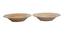 Subtle Beige Platter Set of 2 (Beige) by Urban Ladder - Front View Design 1 - 729563