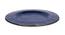 Flat Navy Blue Platter (Blue) by Urban Ladder - Front View Design 1 - 729565