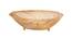Handcrafted Metallic Fruit Basket (Gold) by Urban Ladder - Front View Design 1 - 729587
