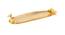 Gold Finish Handcrafted Metallic Oval Tray (Gold) by Urban Ladder - Front View Design 1 - 729592